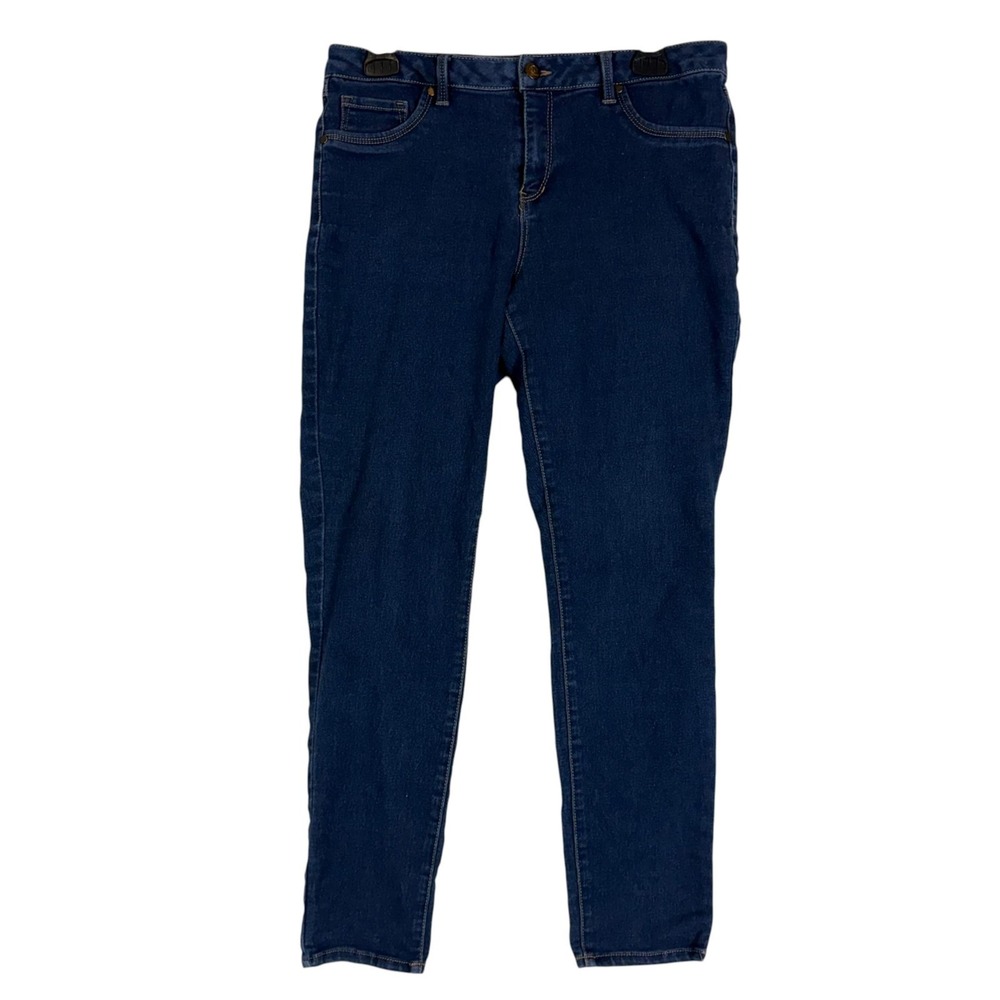 D. Jeans Skinny Jeans Womens 10 Blue Dark Wash High Rise Stretch Denim